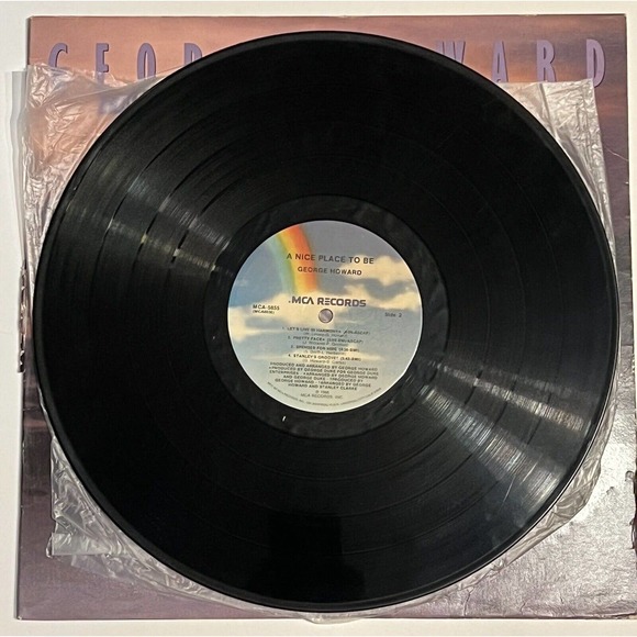 George Howard – A Nice Place To Be - VINYL RECORD LP - Picture 3 of 6